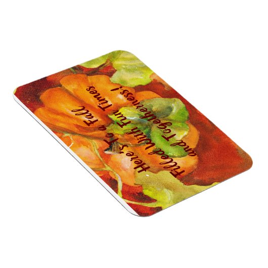 Pompoenpatch pompoen Herfst Magneet (Rechterzijde)