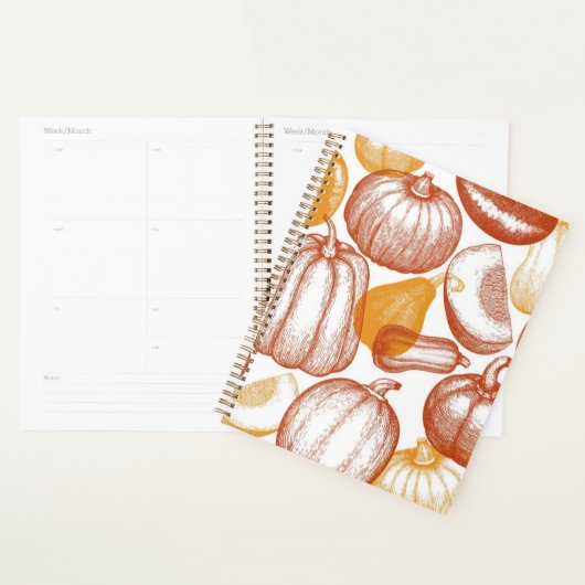 Pompoenpatroon Planner (Display)