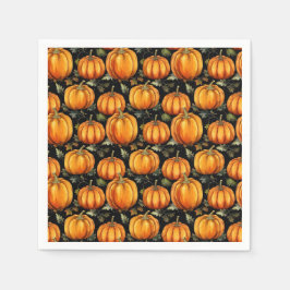 Pompoenpatroon Servet