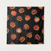 Pompoenpatroon Wandkleed (Voorkant)