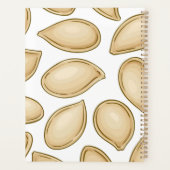 Pompoenpitten patroon planner (Achterkant)