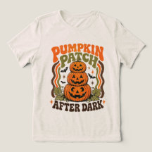 Pompoenplek Na Donker Retro Halloween Pompoen S