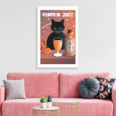 Pompoensap Canvas Afdruk (Insitu (Woonkamer))