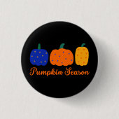 Pompoenseizoen Halloween Ronde Button 3,2 Cm (Voorkant)