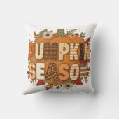 Pompoenseizoen – Herfstbloemen & Cozy Kussen (Achterkant)