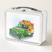 Pompoenseizoen Metal Lunchbox (Voorkant)