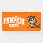 Pompoenseizoen Outdoor Spandoek (Horizontaal)