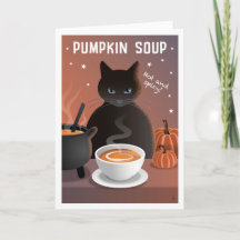 Pompoensoep kaart
