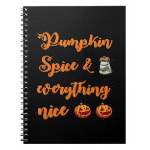 Pompoenspecerij en alles leuk, Schattige Halloween Notitieboek