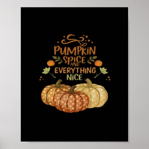 Pompoenspecerij en alles mooi - Meme Autumn Qu Poster