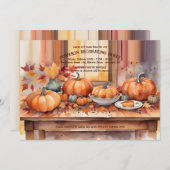 pompoentafel kaart (Voorkant / Achterkant)