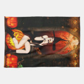 pompoentroonheks theedoek (Horizontaal)