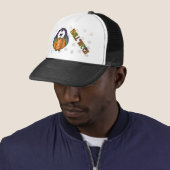 pompoenuil trucker pet (In situ)