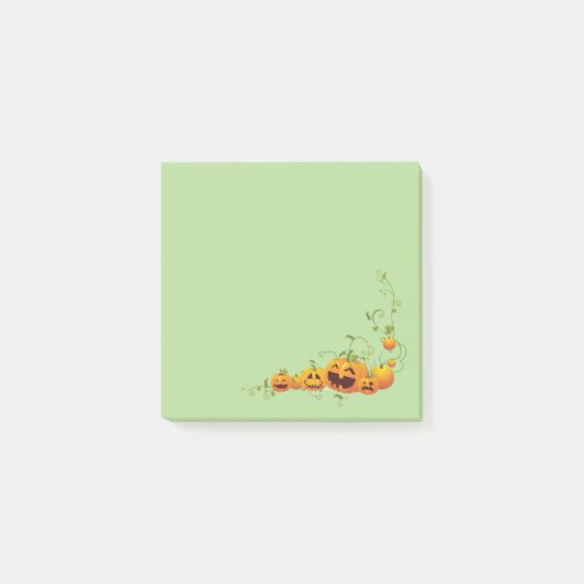 Pompoenveld 7,5cm x 7,5cm Post-it® Notities Notes (Voorkant)