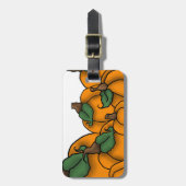 pompoenveld bagagelabel (Voorkant verticaal)