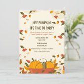 Pompoenveld Kaart (Staand voorkant)