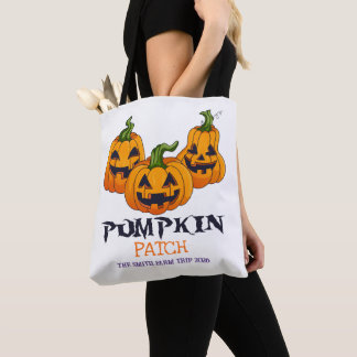 Pompoenveld Trick or Treat of Gezinsherfstuitstap Draagtas