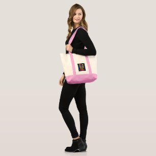 Pompoenveld "U". Tote Bag
