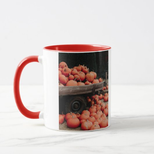 pompoenwagen mok (Links)