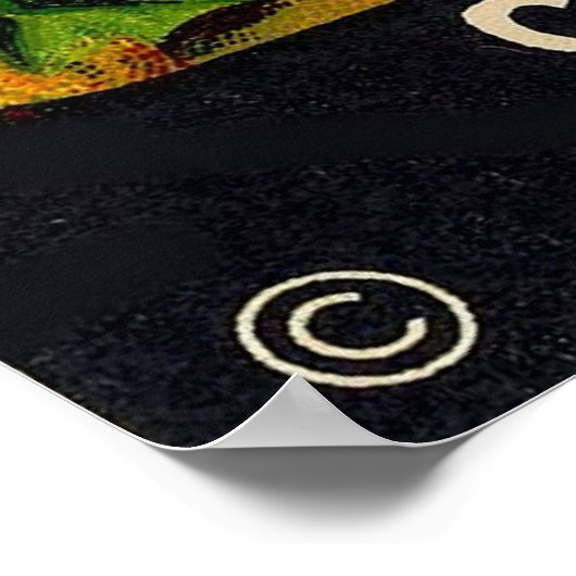  pompoenzaadpakket - Afdrukken Poster (Hoek)