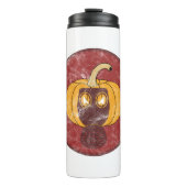 Pompogasmasker Halloween-ontwerp Thermosbeker (Voorkant)