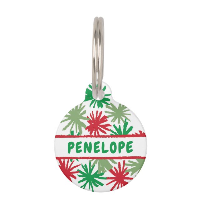 PomPom Pet Tag Huisdierpenning (Voorkant)