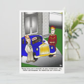 Pompous Auto Platte Kaart (Staand voorkant)