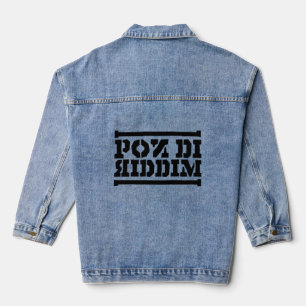 Pon Di Riddim Reggae Denim Jacket