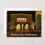 Ponca City 3 Briefkaart (Voorkant / Achterkant)