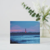 Ponce de Leon Inlet Lighthouse Dusk Briefkaart (Staand voorkant)