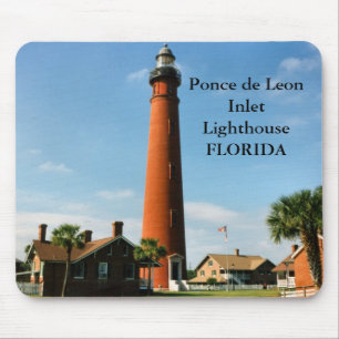 Ponce de Leon Inlet Lighthouse, Florida Mousepad Muismat