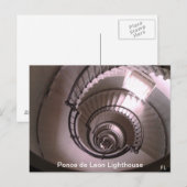Ponce de León Inlet Lighthouse Stairwell Briefkaart (Voorkant / Achterkant)