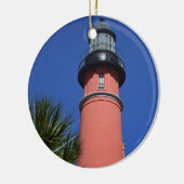 Ponce De Leon Lighthouse in Florida Keramisch Ornament (Links)