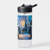 Poncho - Een gladde baby pinguïn Waterfles (Links)