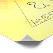 Ponctuation Marques Moderne Poster Typographique (Coin)