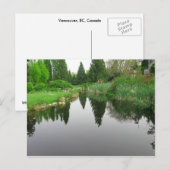 Pond à Vancouver, BC Carte postale (Devant / Derrière)