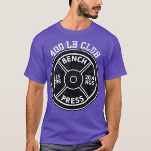 Pond Bench Press Club Gym Weightlift P T-shirt