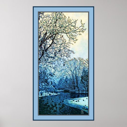 Pond, bevroren poster (Voorkant)