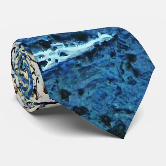 Pond, bevroren - stropdas (Opgerold)