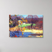 Pond bij Old Lyme, Connecticut Canvas Afdruk (Voorkant)