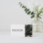 Pond en Bamboe Visitekaartje (Staand voorkant)