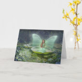 Pond Fairy Kaart (Gele Bloem)