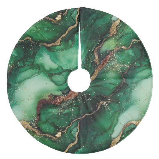 Pond Fleece Kerstboom Rok (Voorkant)