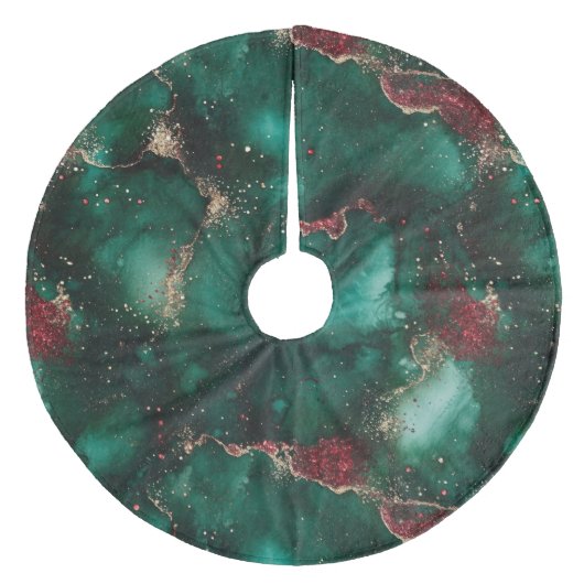 Pond Fleece Kerstboom Rok (Voorkant)