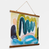 Pond in Sunlight (1935) van Arthur Dove Hangend Wandkleed (Gebogen)