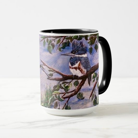 Pond Kingfisher Cup Mok (Voorkant rechts)