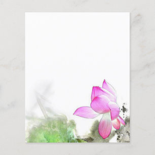 POND LOTUS L Chinese penseel schilderende kunst