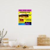 Pond Mile 1 Poster Grand (Cuisine)