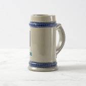 Pond Mile 3 Logo Beer Stein Bierpul (Voorkant rechts)
