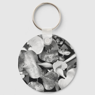 Pond Plant en zwart-wit Sleutelhanger